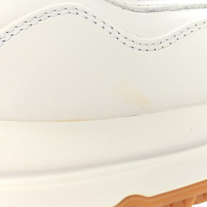 Gucci Calfskin Worldwide Womens Rhyton Sneakers 37 Great White 11 of 13