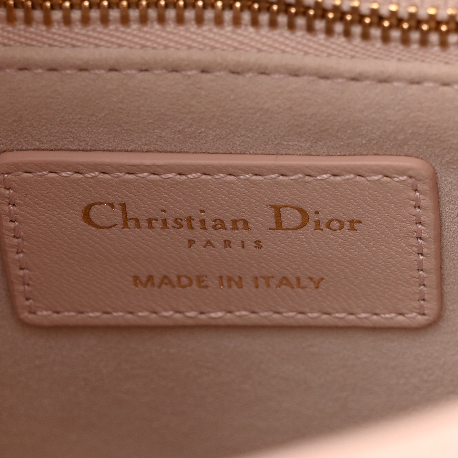 Christian Dior Lambskin Cannage Small My ABCDior Lady Dior Powder Pink 6 of 10