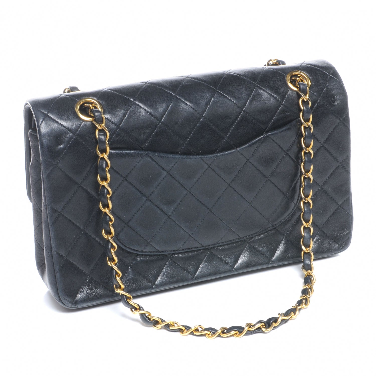 Chanel Lambskin Medium Double Flap Black 3 of 8