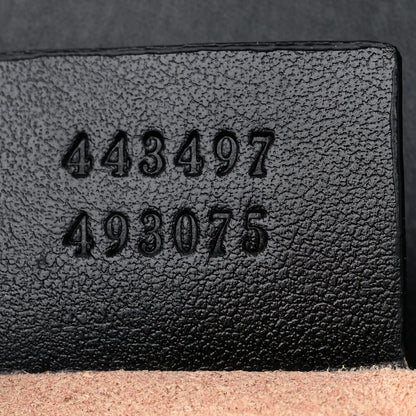 Gucci Calfskin Matelasse Small GG Marmont Shoulder Bag Black 7 of 10