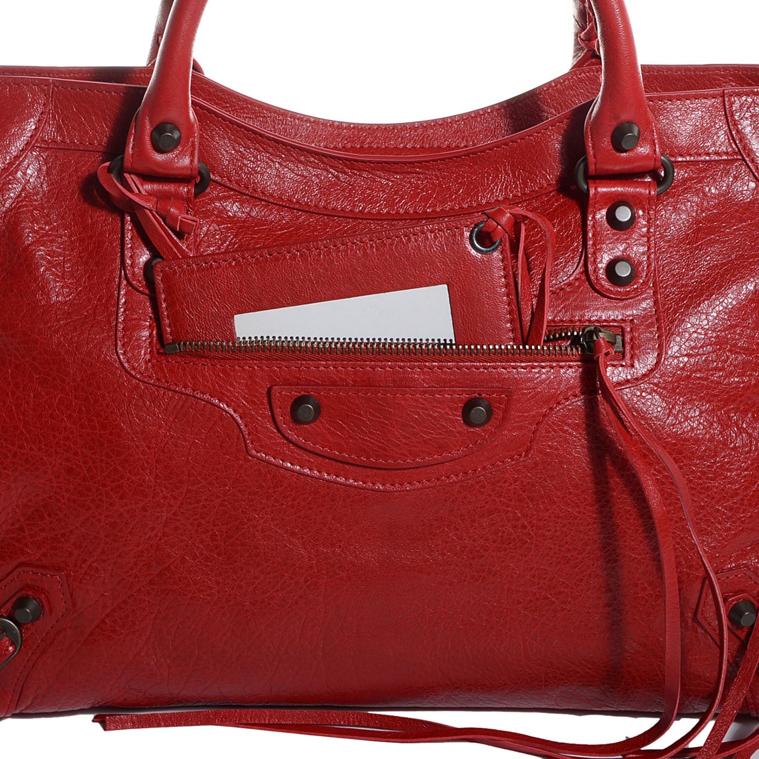 Balenciaga Agneau Classic Hardware City Rouge Lipstick 11 of 11