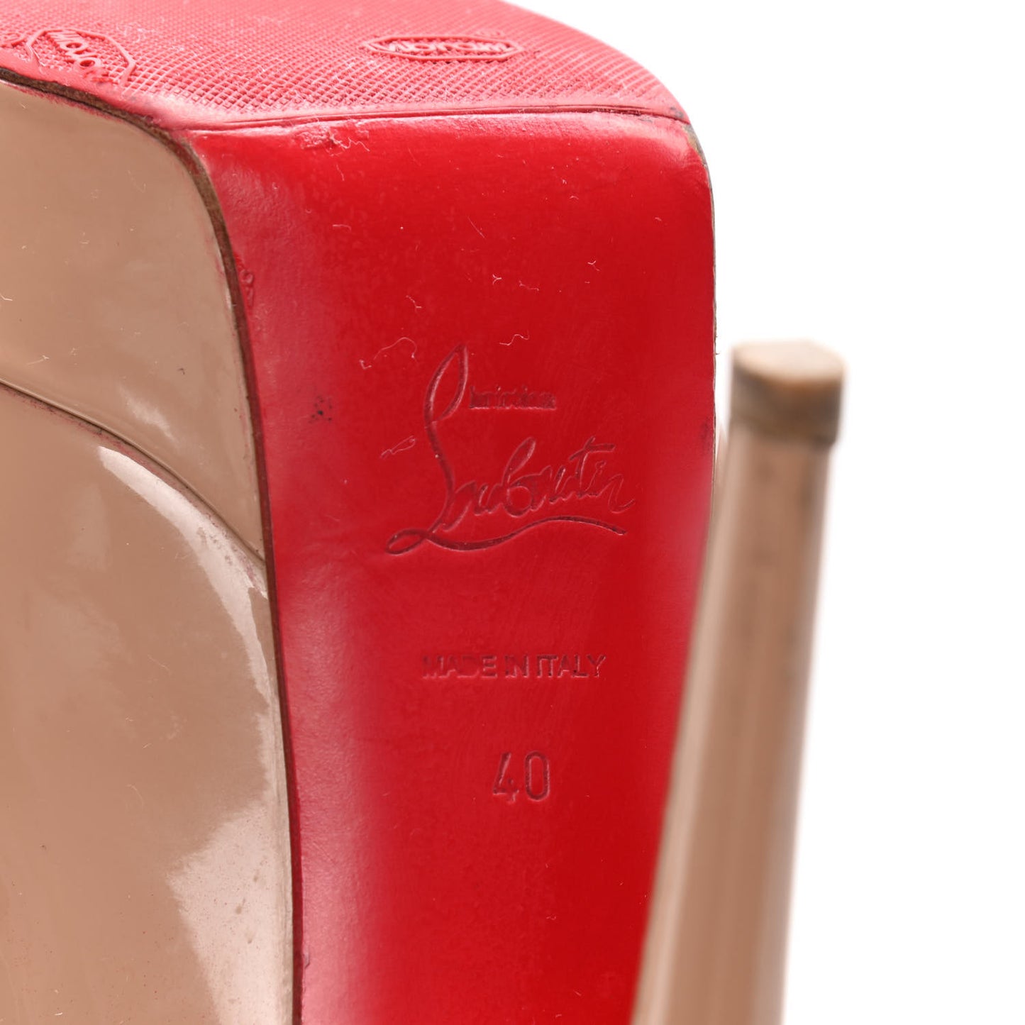 Patent Bianca 140 Pumps 40 Nude