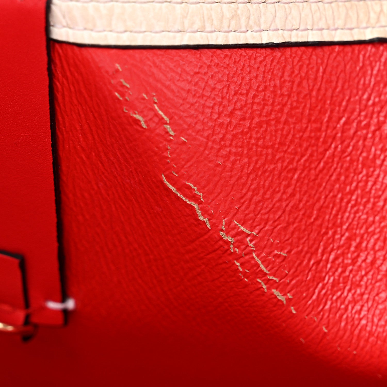 Christian Louboutin CHRISTIAN LOUBOUTIN Calfskin Degrade Leopard Print Spikes East West Cabata Tote White Multi 10 of 17