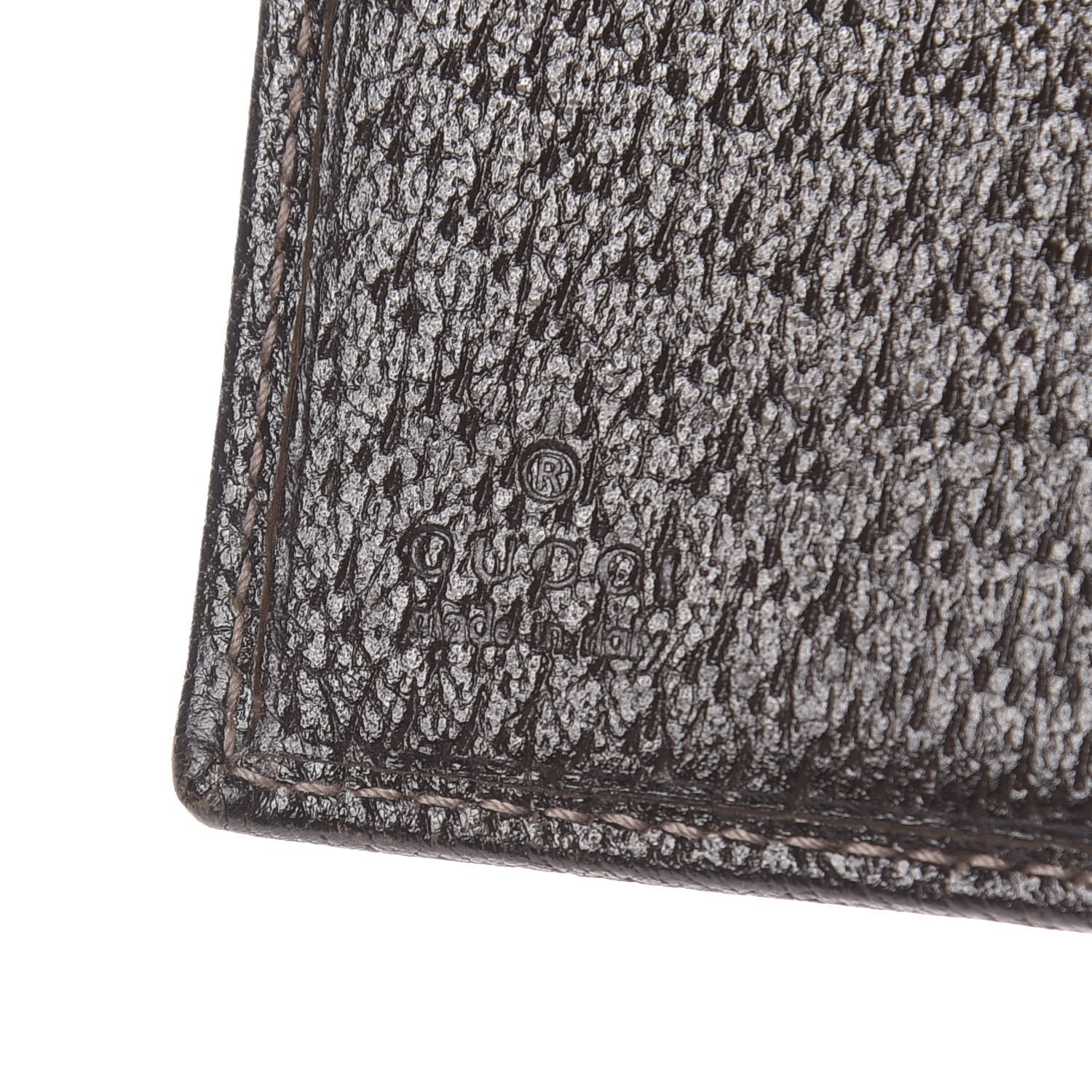 Gucci Monogram Abbey Continental Wallet Dark Brown 6 of 15
