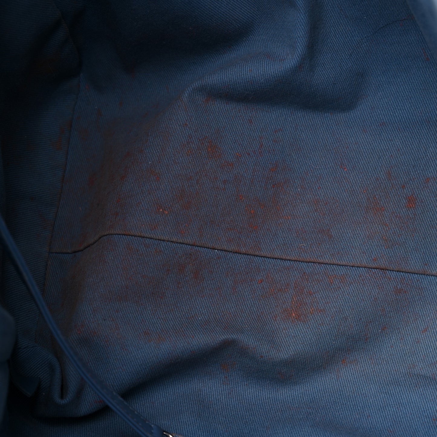 Canvas Medium Deauville Tote Denim Blue