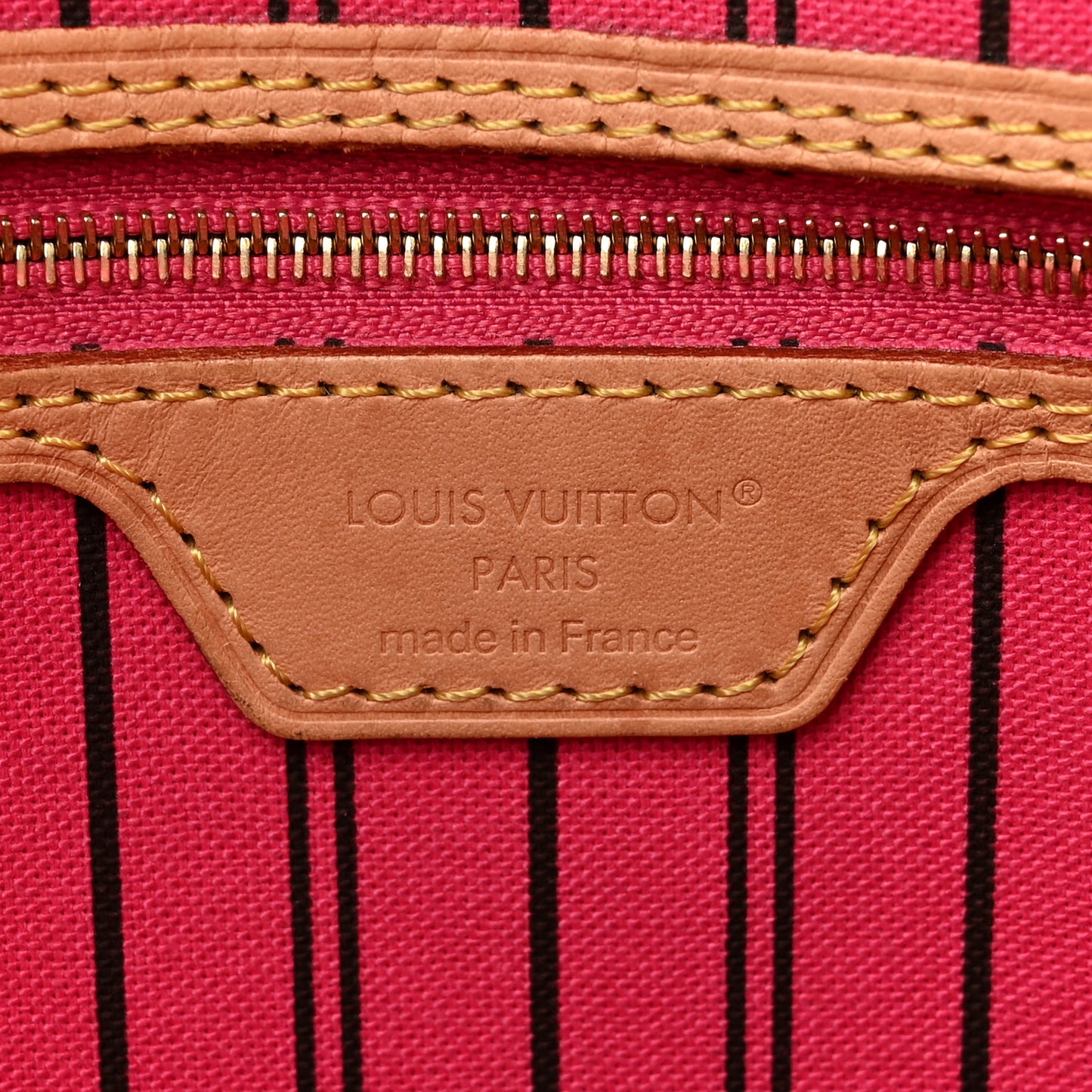 Monogram Inside Out Neverfull Bandouliere MM Rose Pondichery