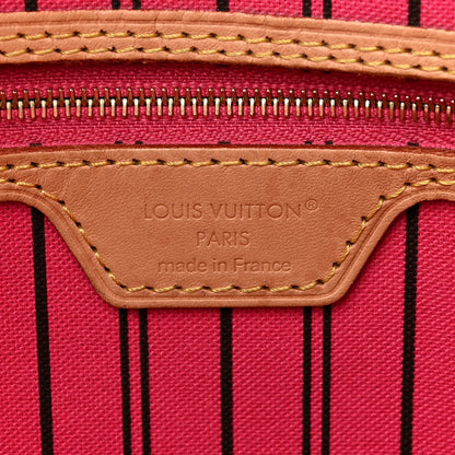 Louis Vuitton Monogram Inside Out Neverfull Bandouliere MM Rose Pondichery 6 of 13