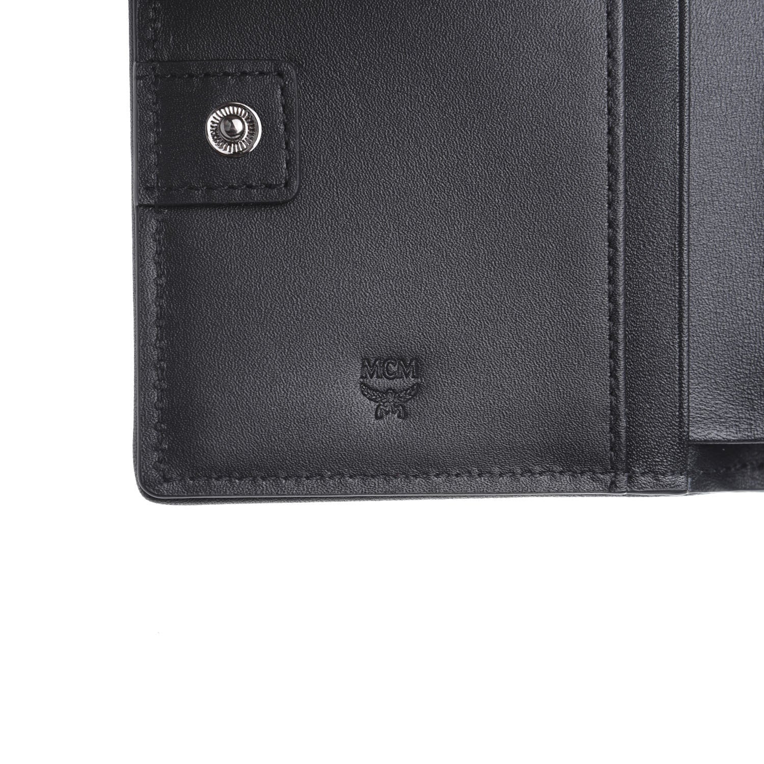 MCM Skyoptic Visetos ID Wallet Spectrum Diamond Black 6 of 8