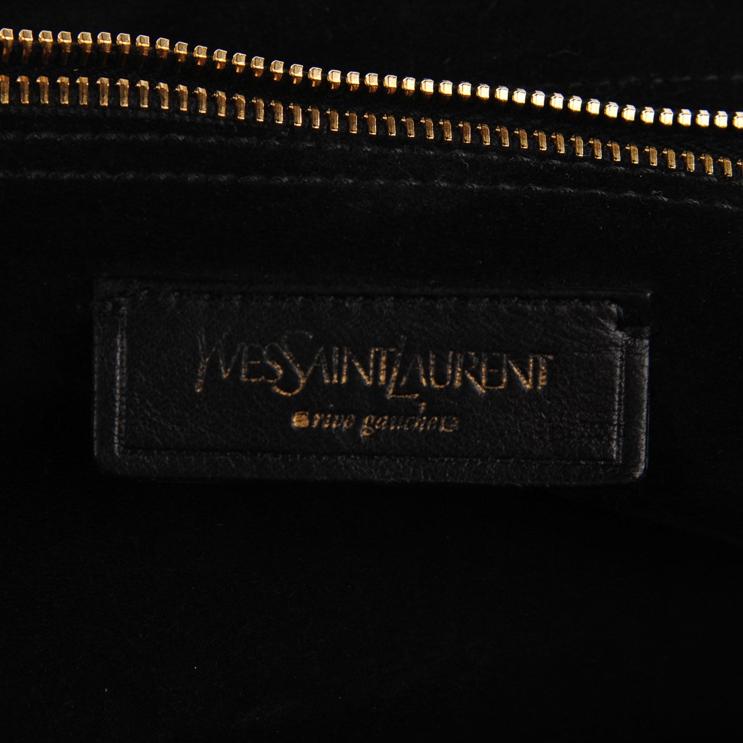 Saint Laurent Patent Large Muse Two Tote Black 5 of 7
