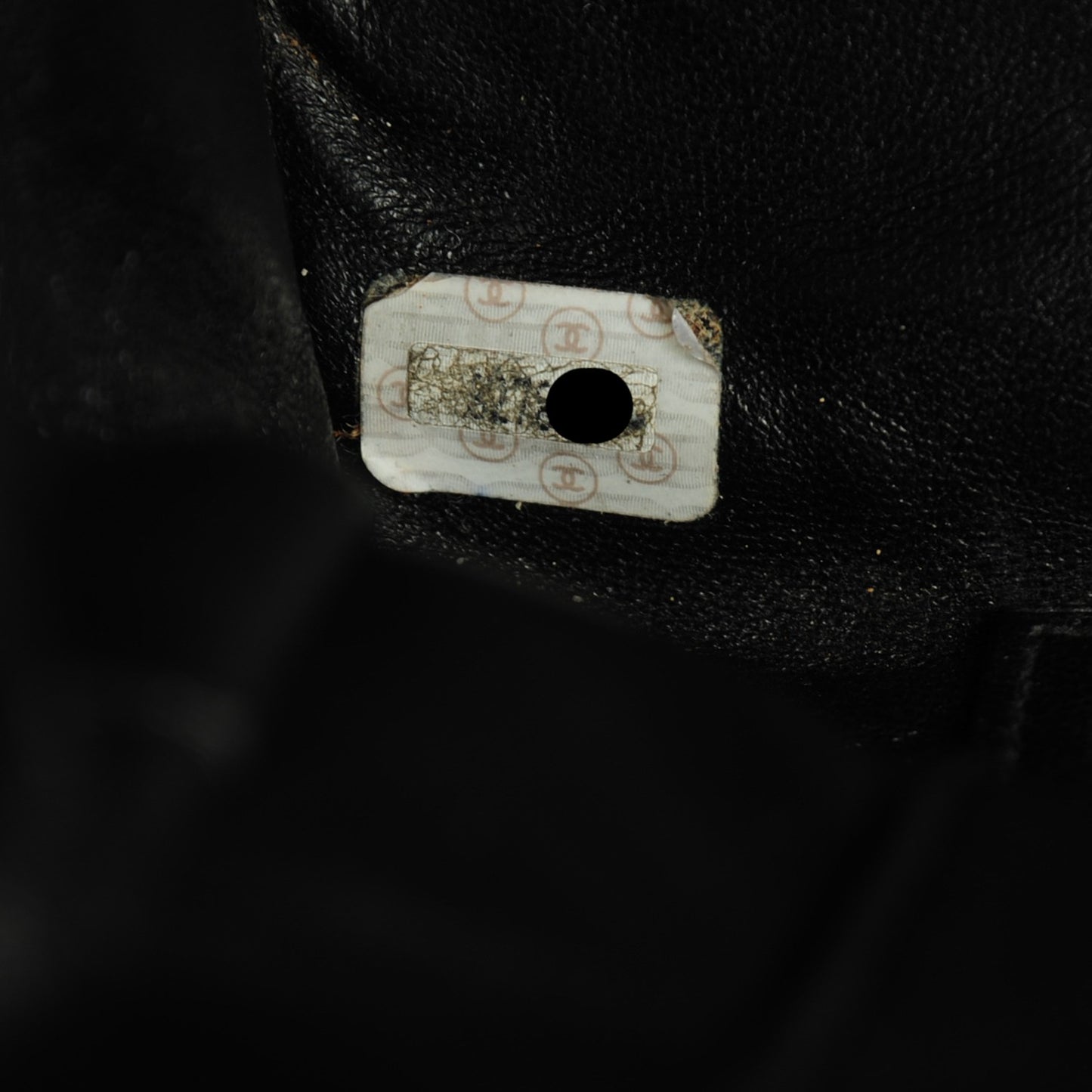 Lambskin Quilted Shoulder Bag Black