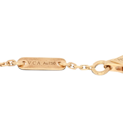 Van Cleef & Arpels 18K Yellow Gold Diamond Mini Frivole Bracelet 3 of 3