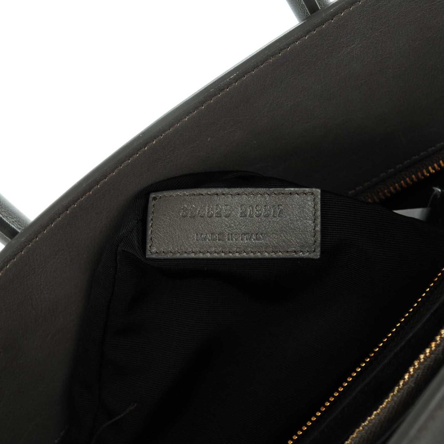 Calfskin Small Sac De Jour Fog