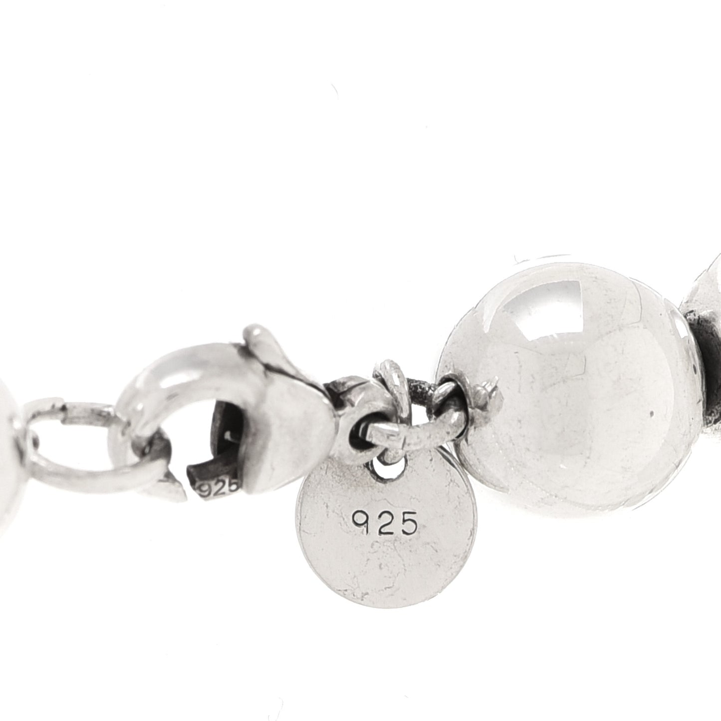 Sterling Silver 10mm HardWear Ball Necklace