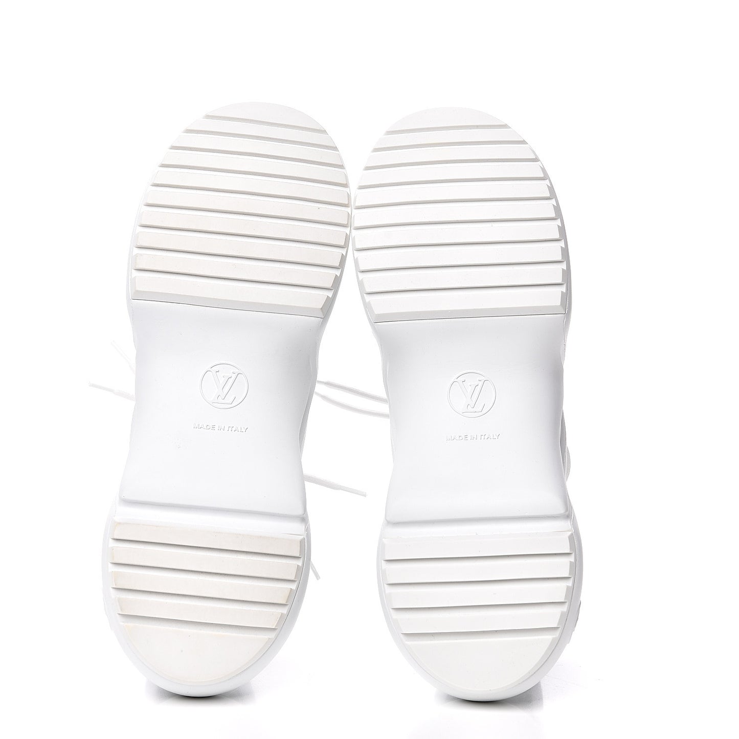 Calfskin Technical Nylon LV Archlight Sneakers 40 Marine