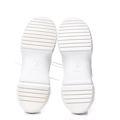 Louis Vuitton Calfskin Technical Nylon LV Archlight Sneakers 40 Marine 5 of 9