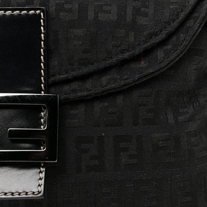 Fendi Zucchino Baguette Black 7 of 22