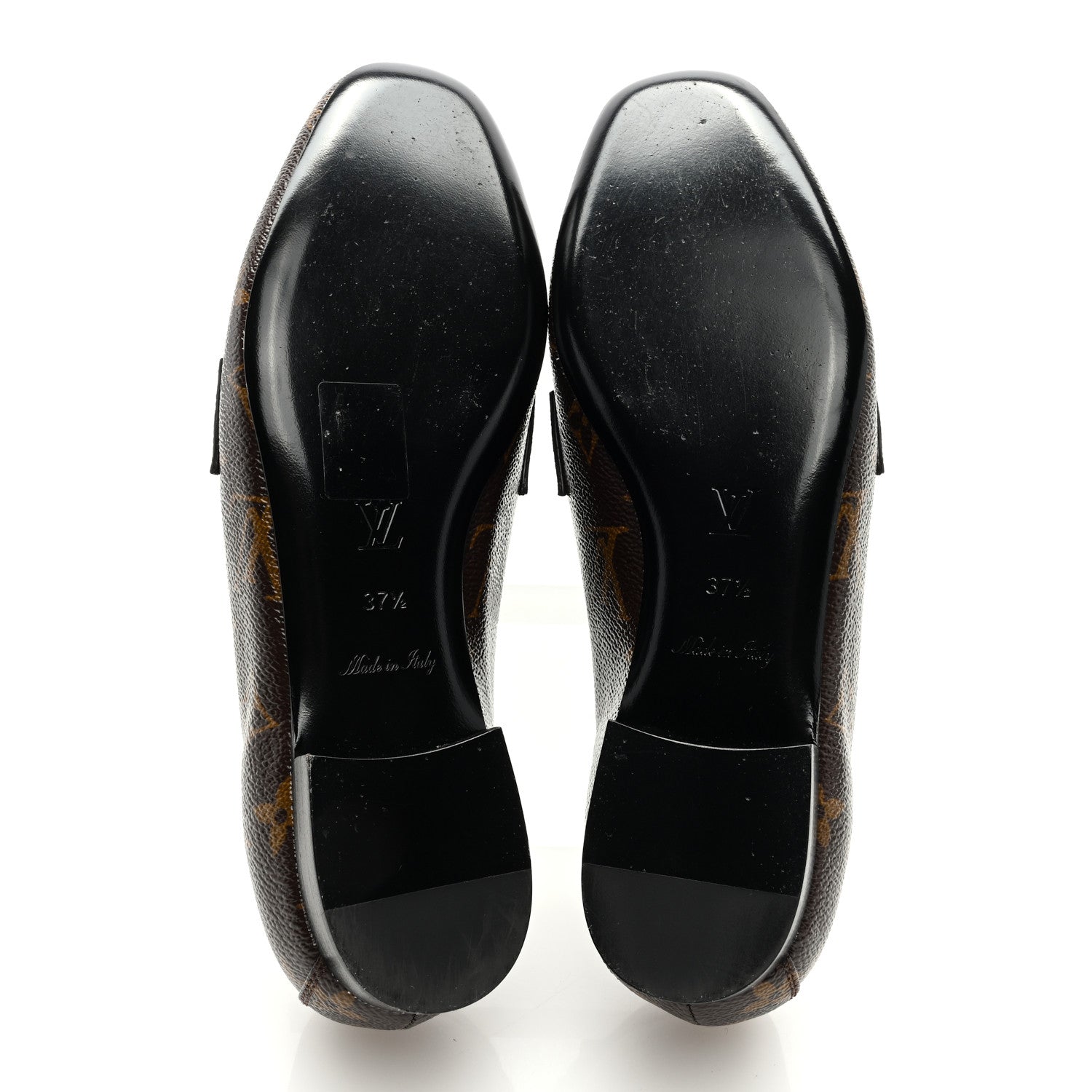 Louis Vuitton Monogram Upper Case Flat Loafer 37.5 5 of 7