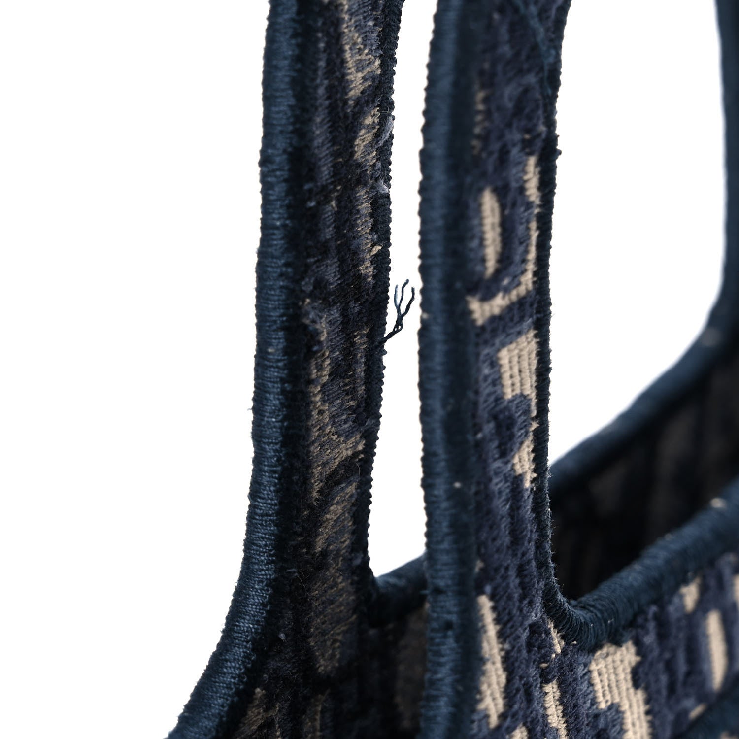 Christian Dior Oblique Mini Book Tote Blue Multicolor 11 of 13