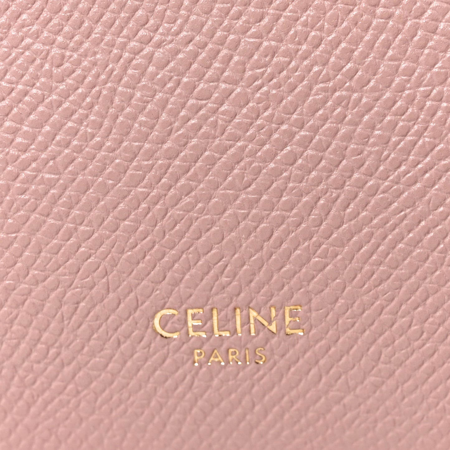 Grained Calfskin Nano Belt Bag Vintage Pink