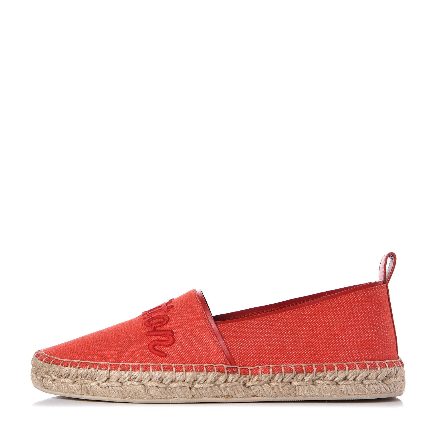 Louis Vuitton Canvas Waterfall Espadrille 37 Rouge 1 of 9