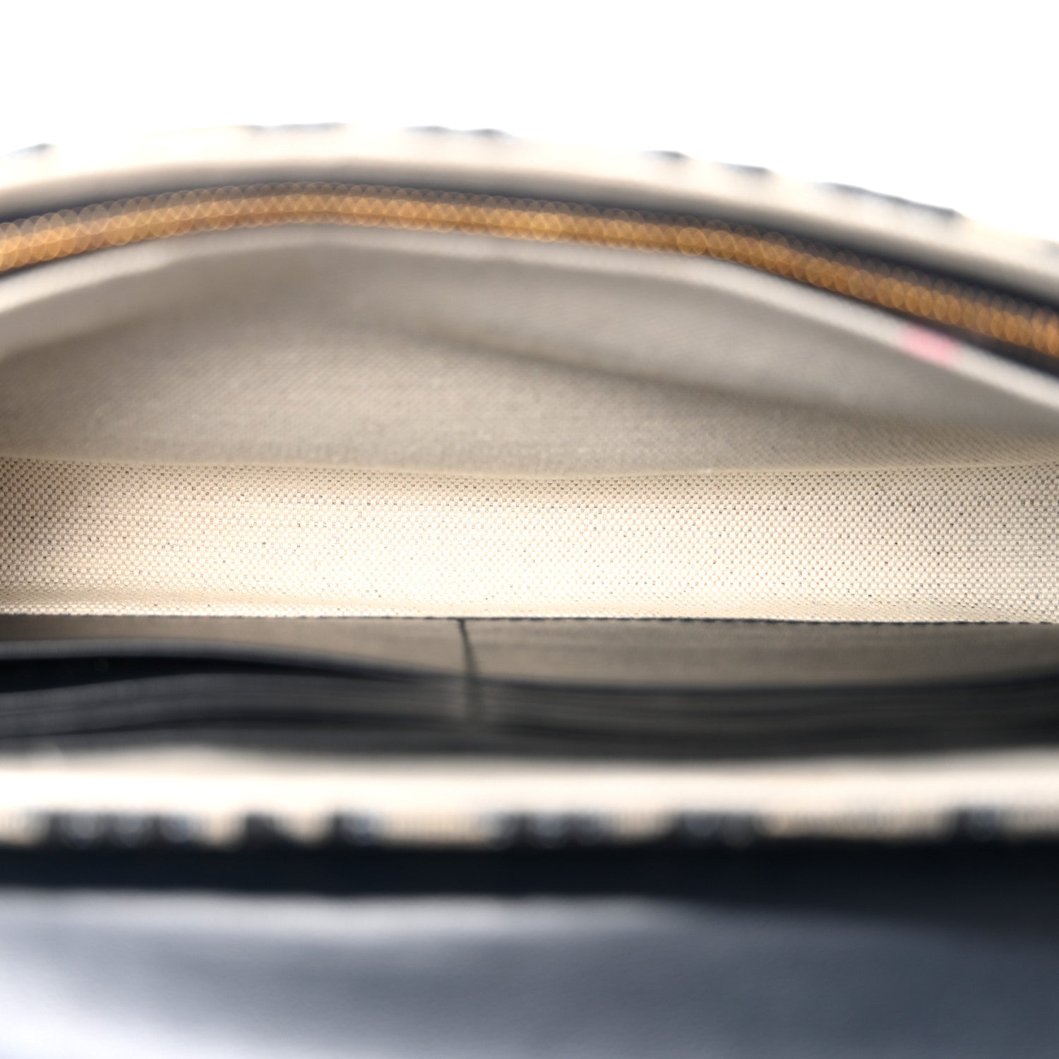 Christian Dior Oblique Saddle Chain Pouch Blue 5 of 12