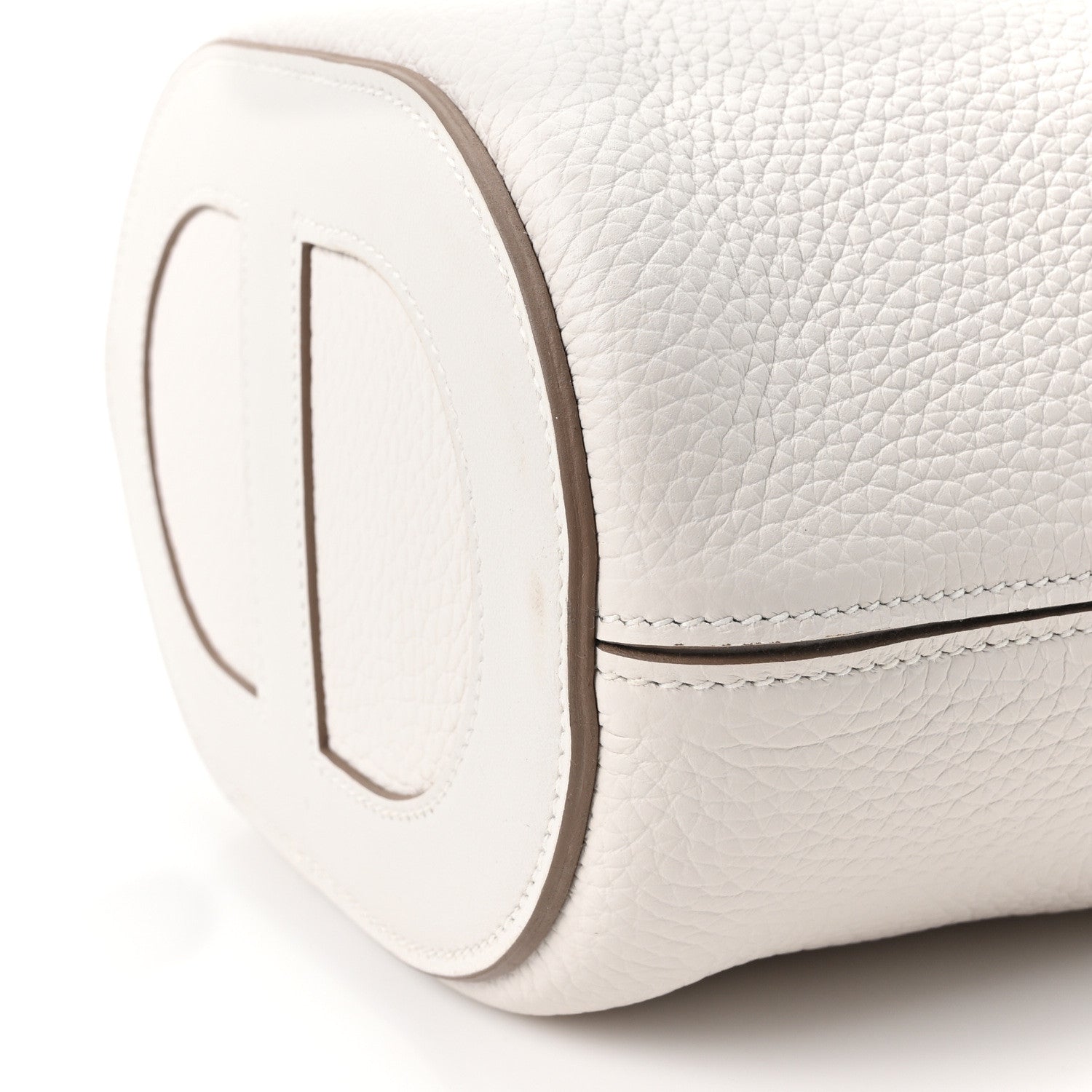 Hermes Taurillon Clemence Swift In-The-Loop 18 Bag Gris Pale 9 of 11