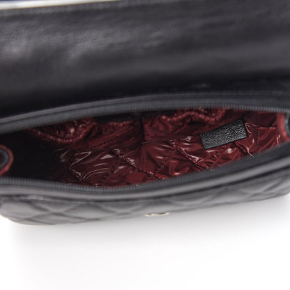 Chanel Lambskin Quilted Flap Cosmetic Case Black 5 of 9