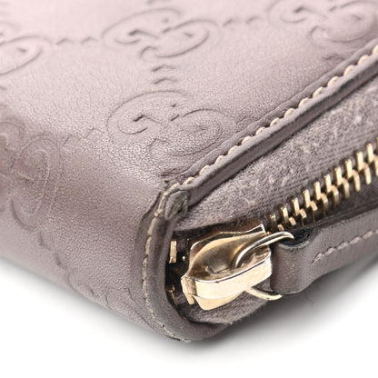 Gucci Guccissima Princy Zip Around Wallet Purple 12 of 12