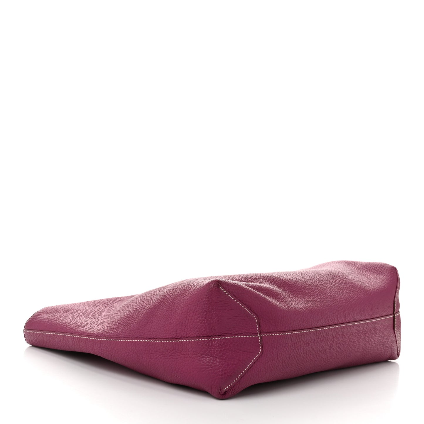 Taurillon Clemence Double Sens 36 Reversible Tote Marron Tosca
