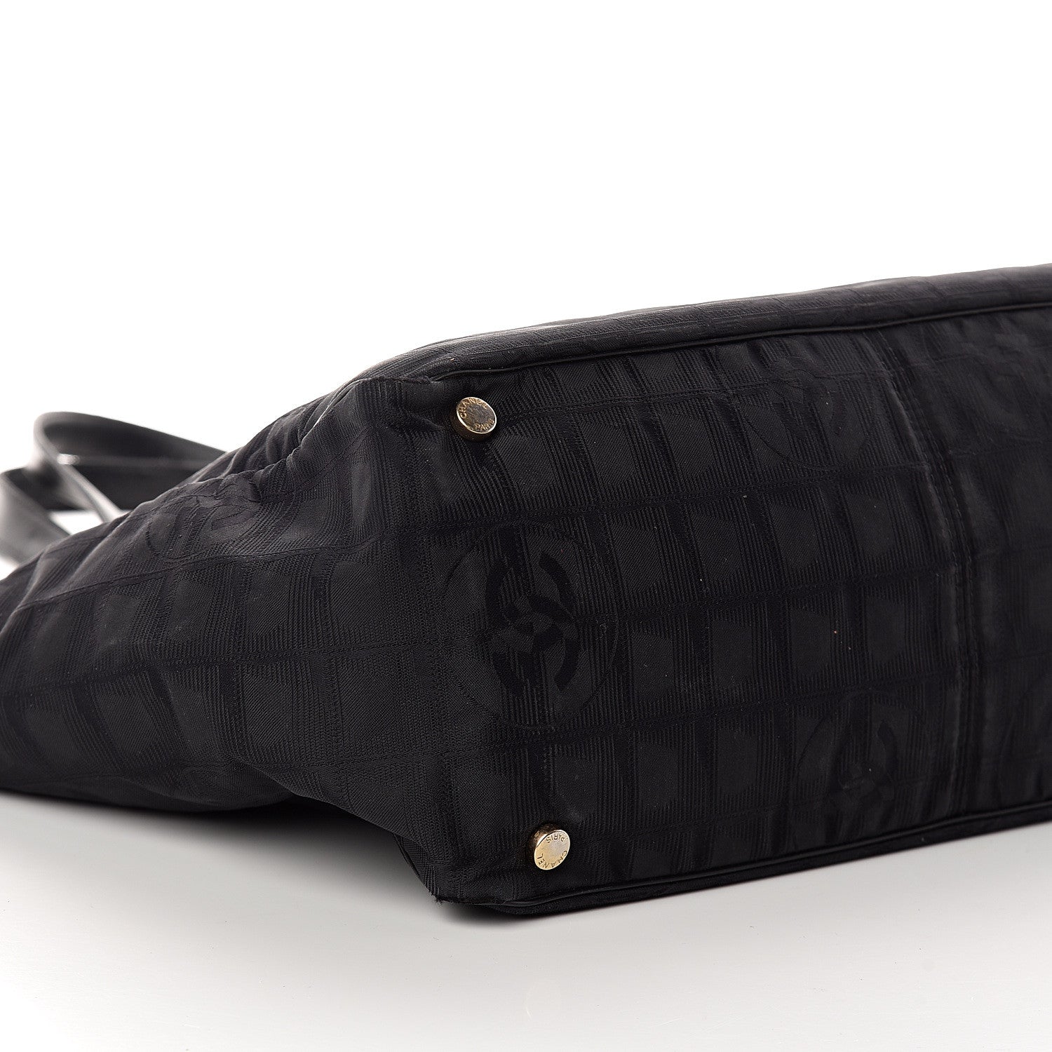 Chanel Nylon Large Travel Tote Black 8 of 9