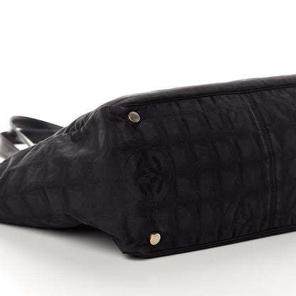 Chanel Nylon Large Travel Tote Black 8 of 9