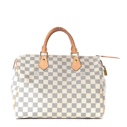 Louis Vuitton Damier Azur Speedy 30 1 of 10