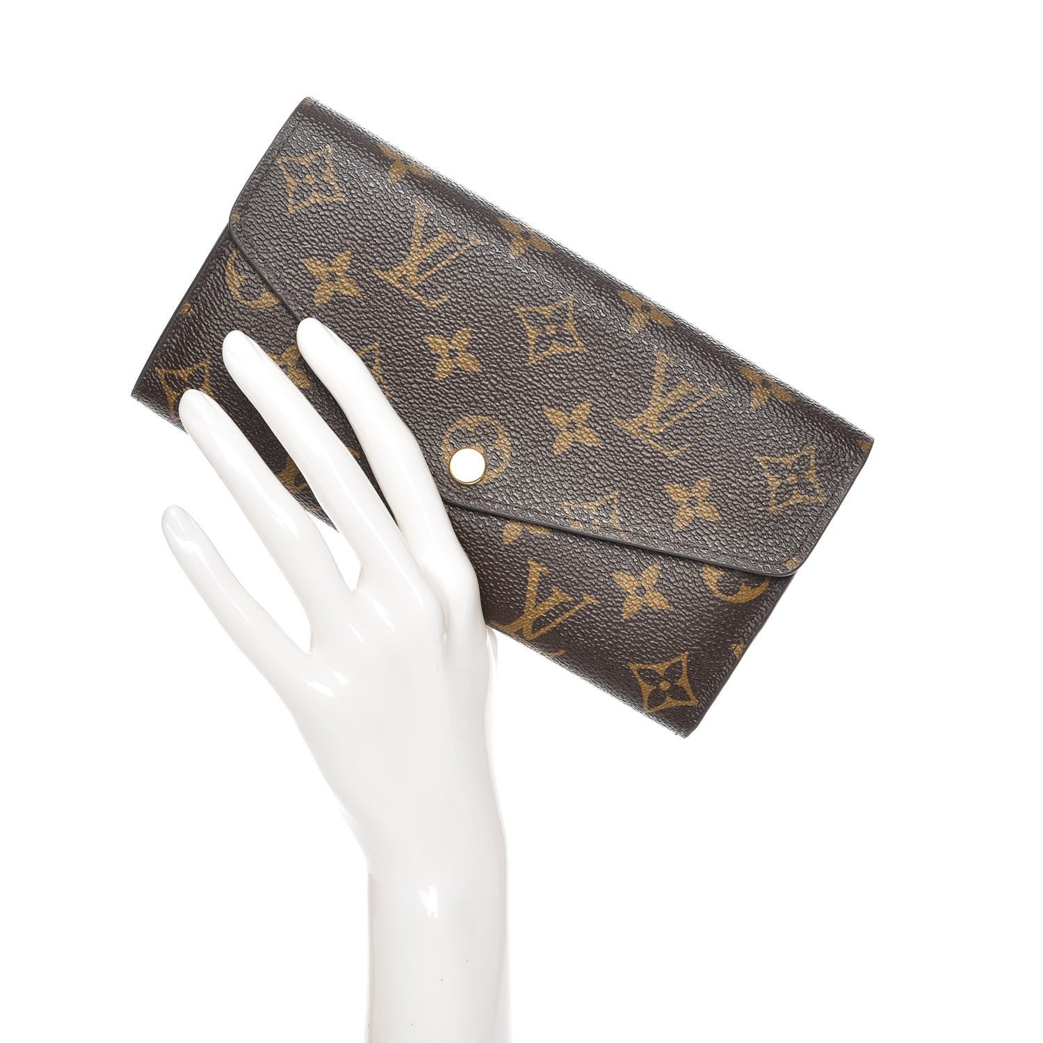 Louis Vuitton Monogram Sarah Wallet NM 2 of 8