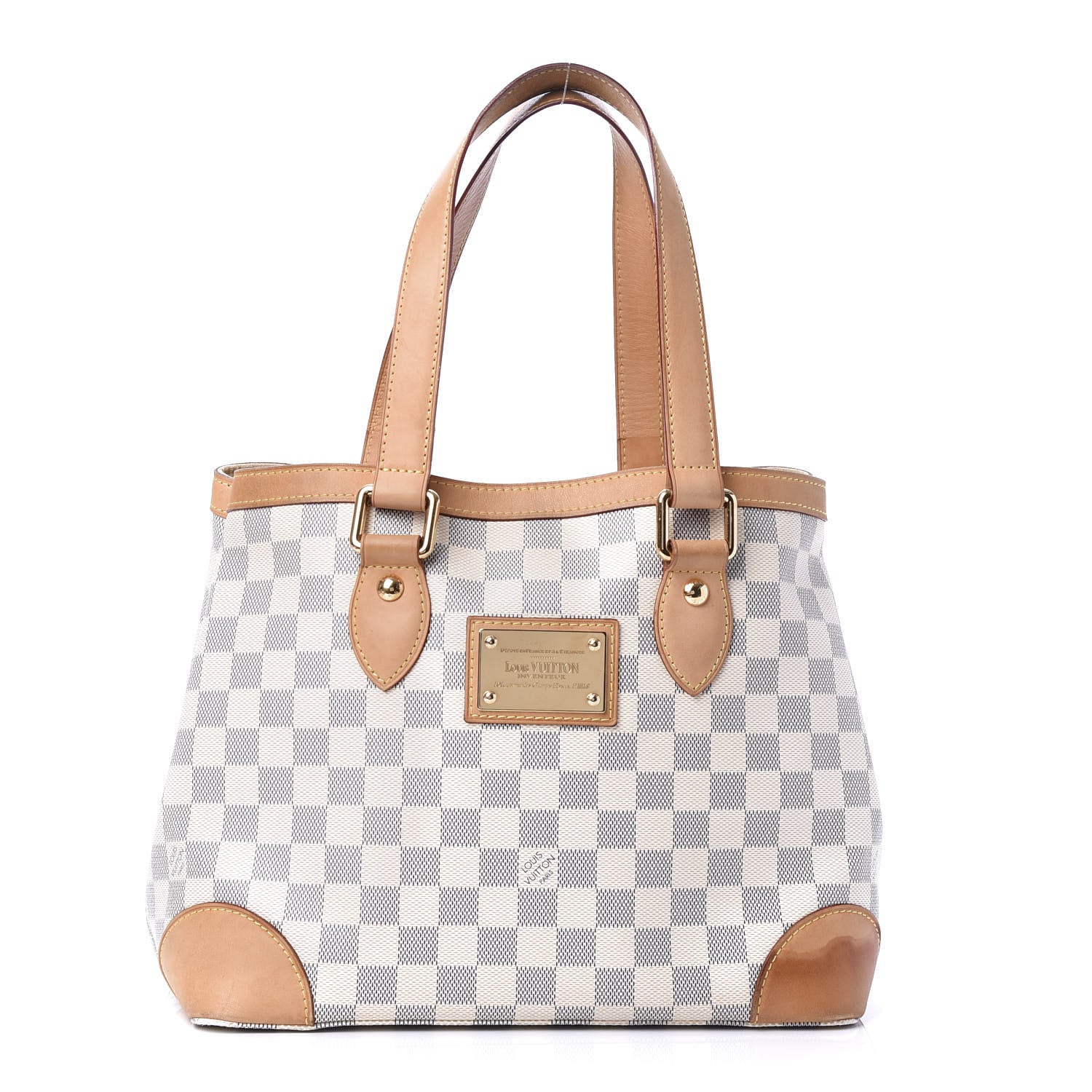 Louis Vuitton Damier Azur Hampstead PM 1 of 9