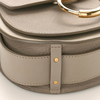 Chloe Grained Calfskin Small Tess Bag Motty Grey 8 of 9