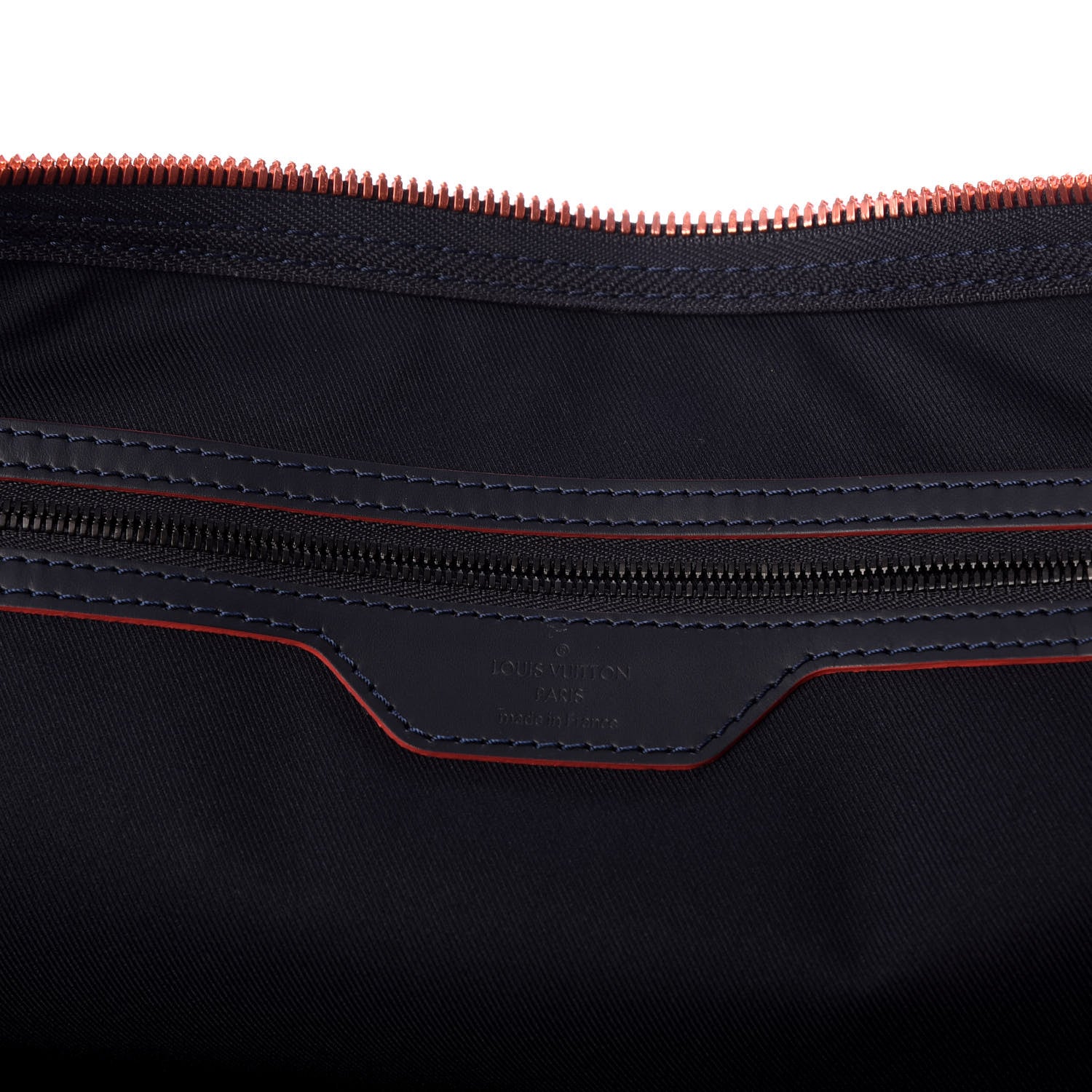 Louis Vuitton Monogram Upside Down Keepall Bandouliere 50 Ink 5 of 9