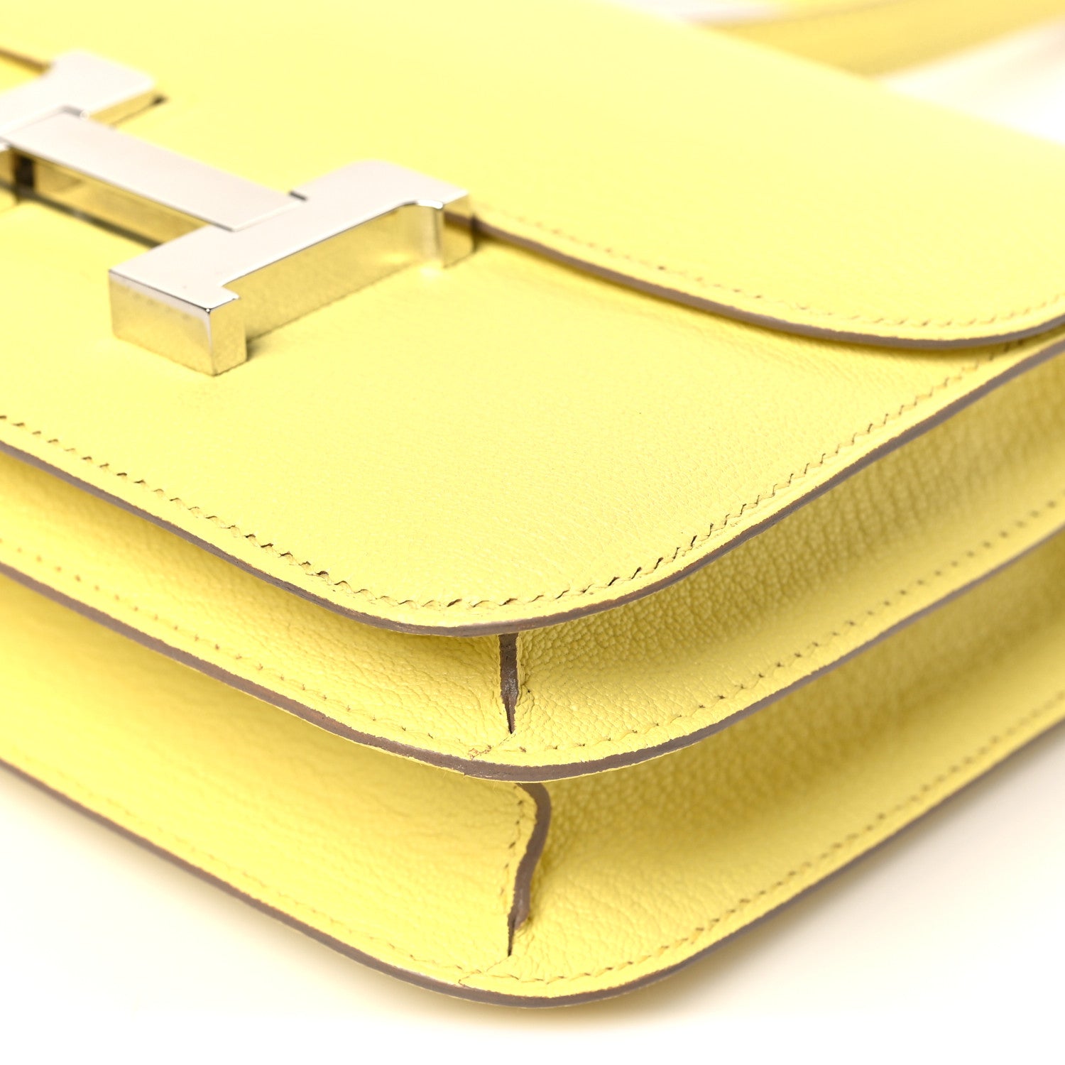 Hermes Chevre Mysore Constance 18 Limoncello 9 of 9