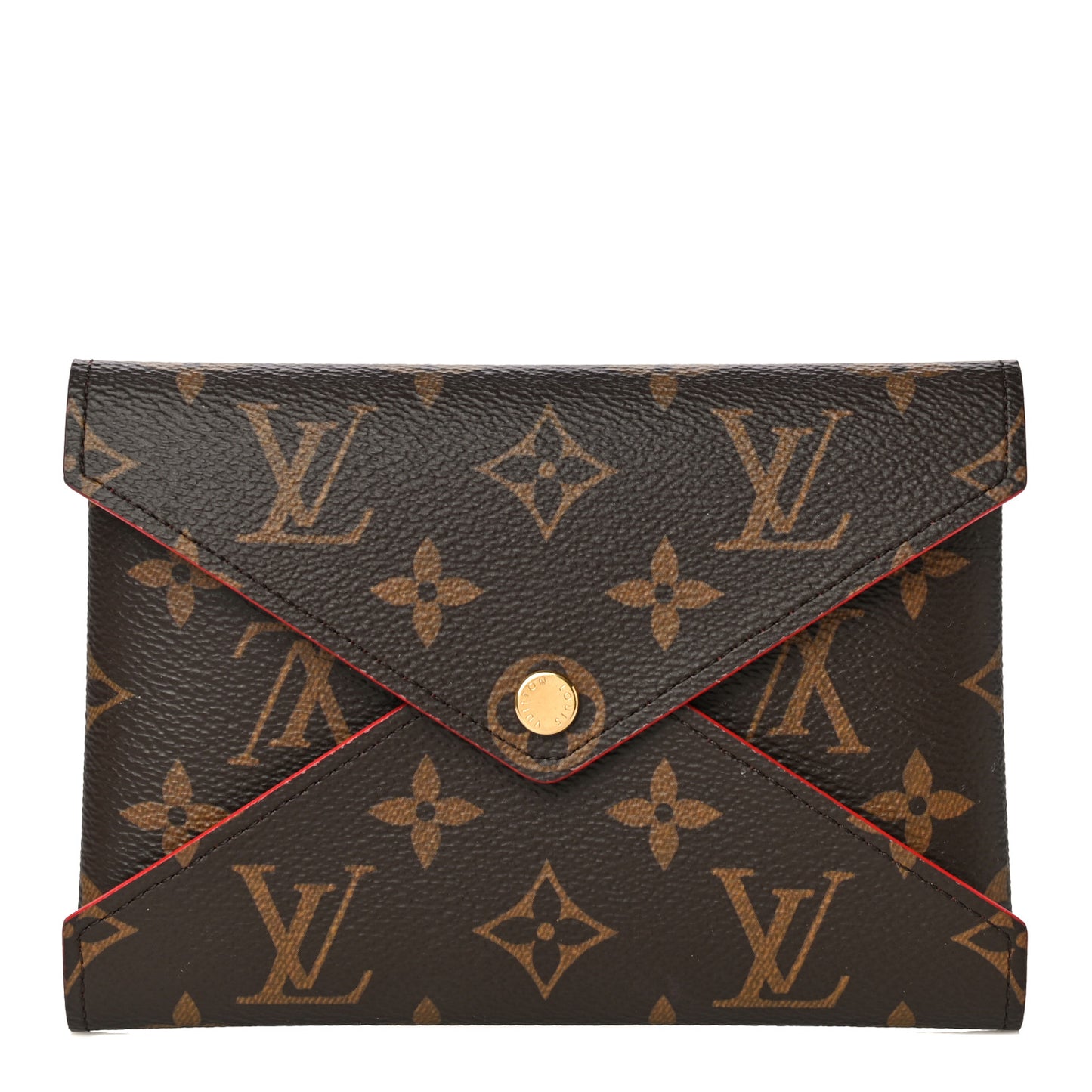Monogram Medium Kirigami Pochette Insert Coquelicot