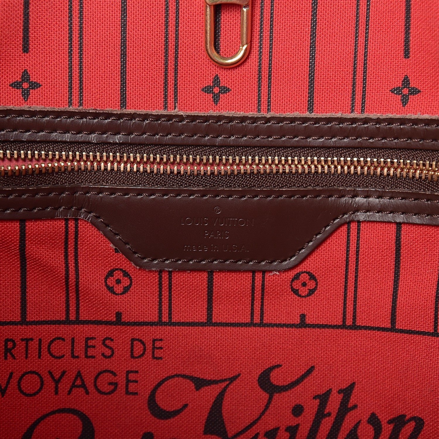 Louis Vuitton Damier Ebene Neverfull MM 5 of 15