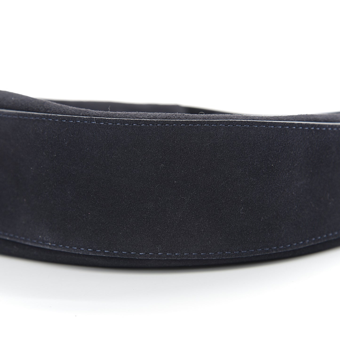 Suede Shoulder Bag Navy