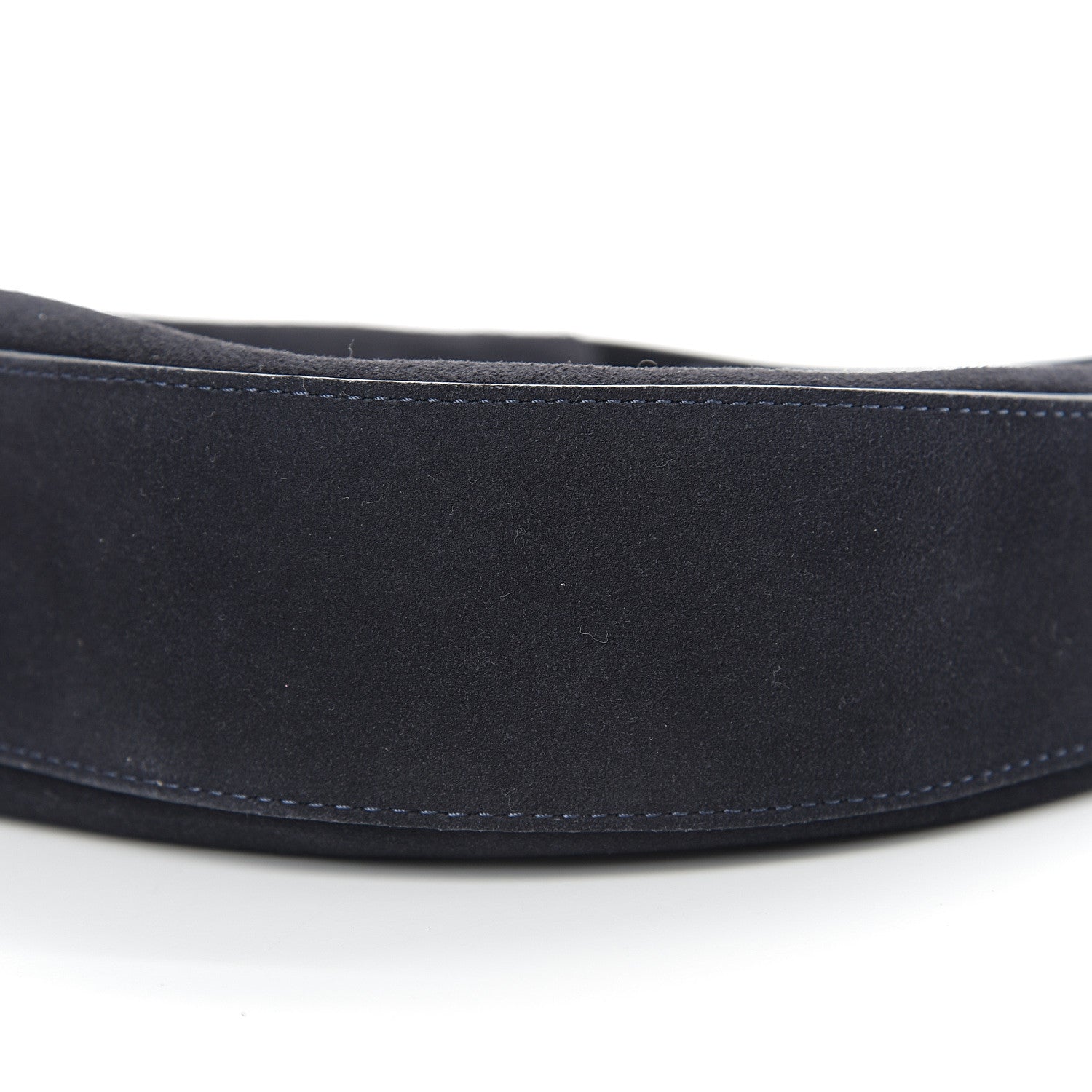 Mansur Gavriel Suede Shoulder Bag Navy 7 of 8