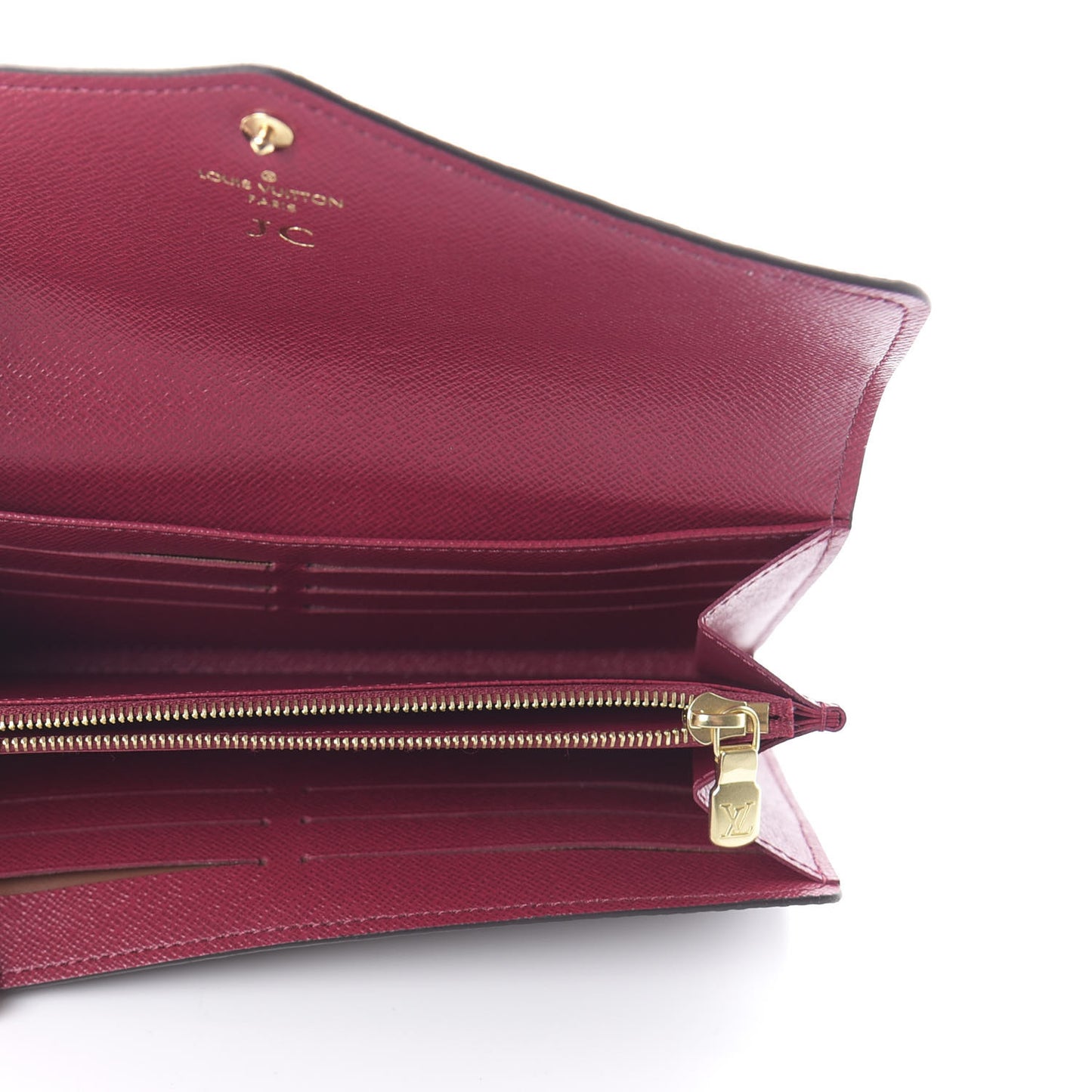 Monogram Sarah Wallet NM Fuchsia