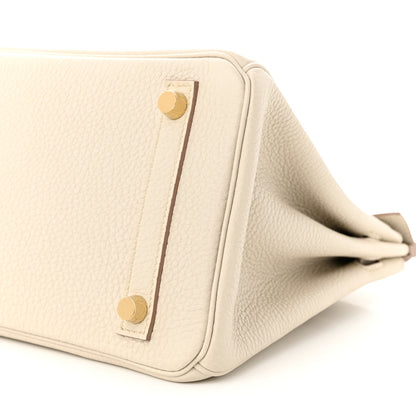 Hermes Togo Birkin 25 Beton 10 of 11