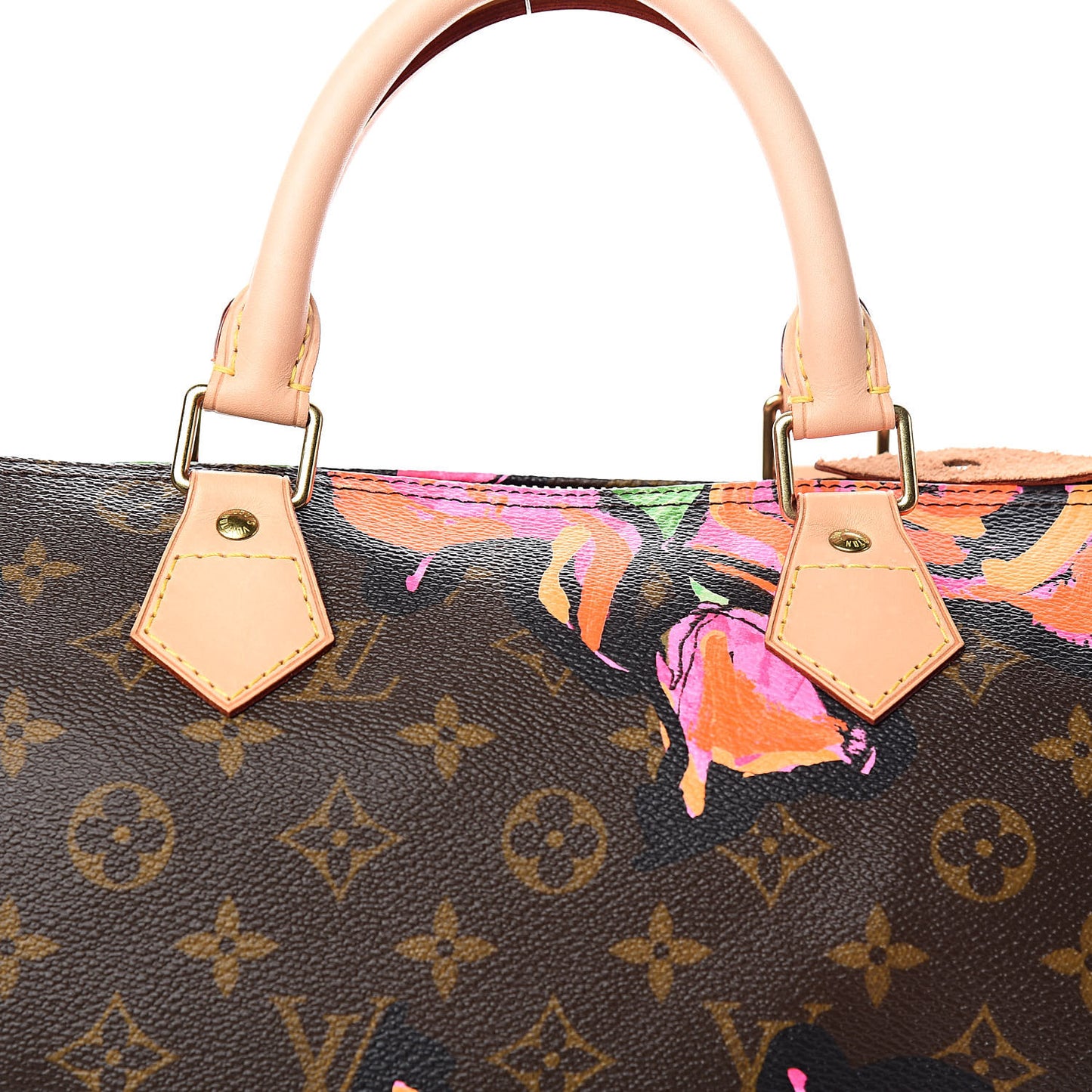 Monogram Roses Speedy 30