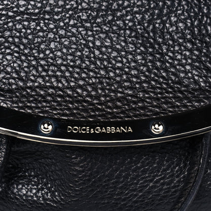 Dolce & Gabbana Calfskin Miss Camp Shoulder Bag Black 9 of 11