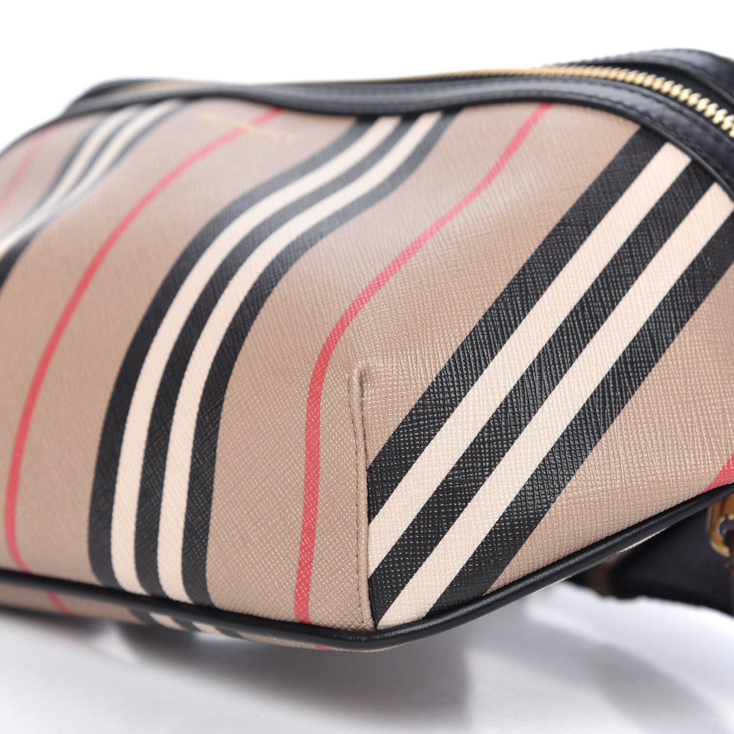 E-Canvas Icon Stripe Sonny Bum Bag Archive Beige