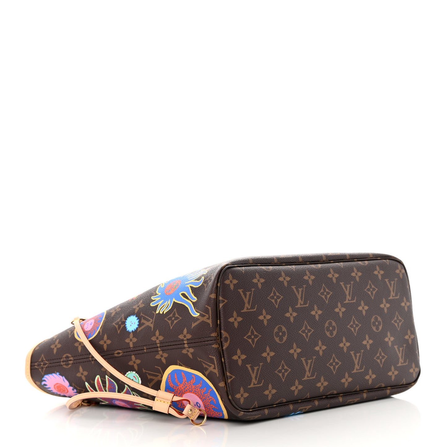 LV X YK Monogram Faces Neverfull MM