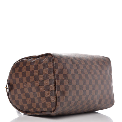 Louis Vuitton Damier Ebene Speedy 30 4 of 9