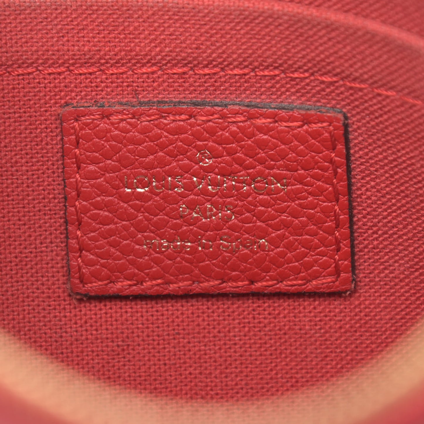 Monogram Pallas Clutch Cherry