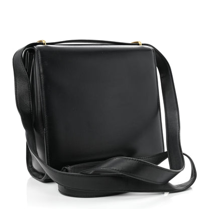 Bottega Veneta Box Calfskin Nappa Clip Bag Black 3 of 9